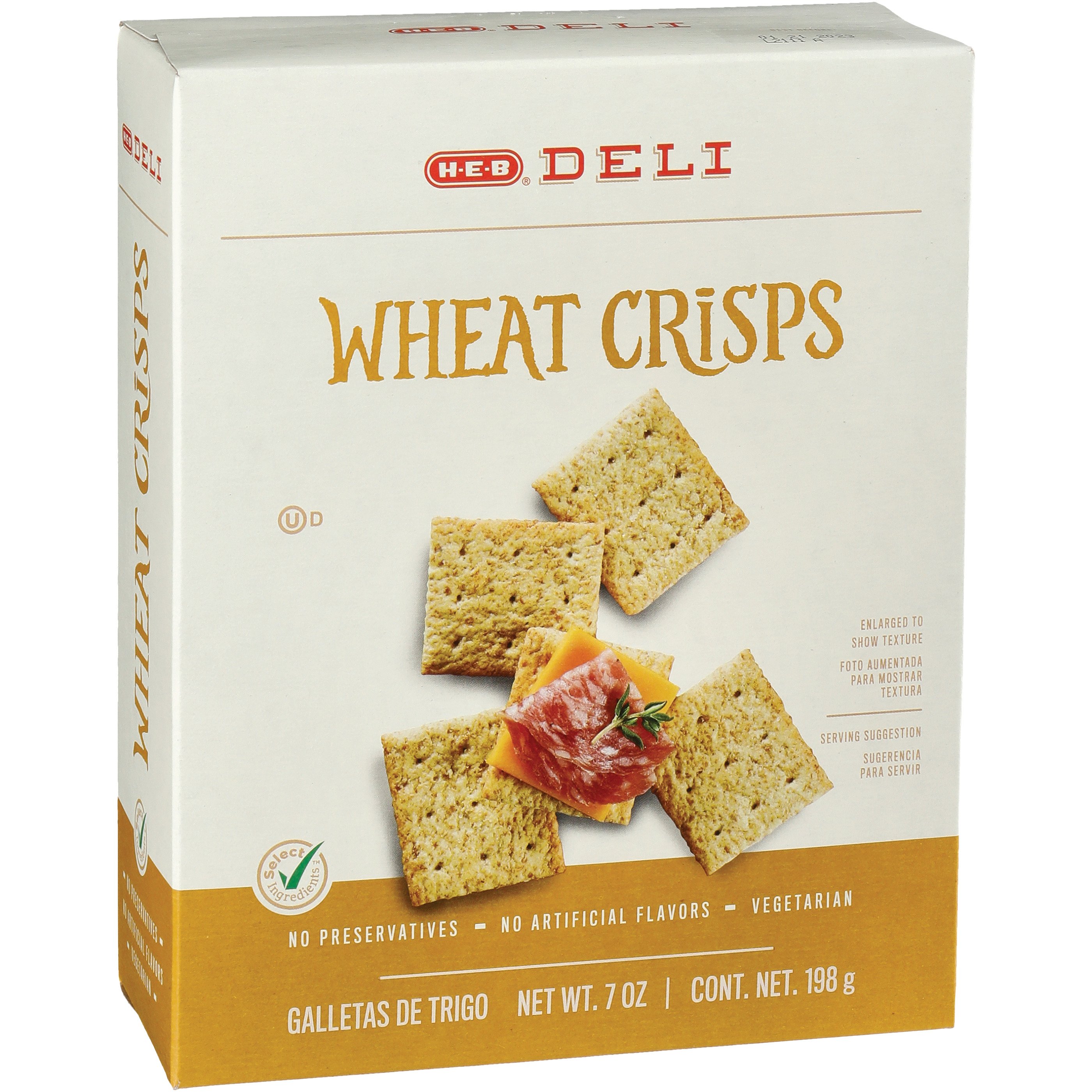 H-E-B Deli Wheat Crisps - Shop Snacks & Candy At H-E-B