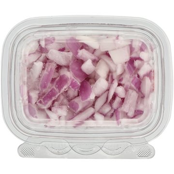 H-E-B Fresh Diced Red Onion - Single Serve, 2.5 oz