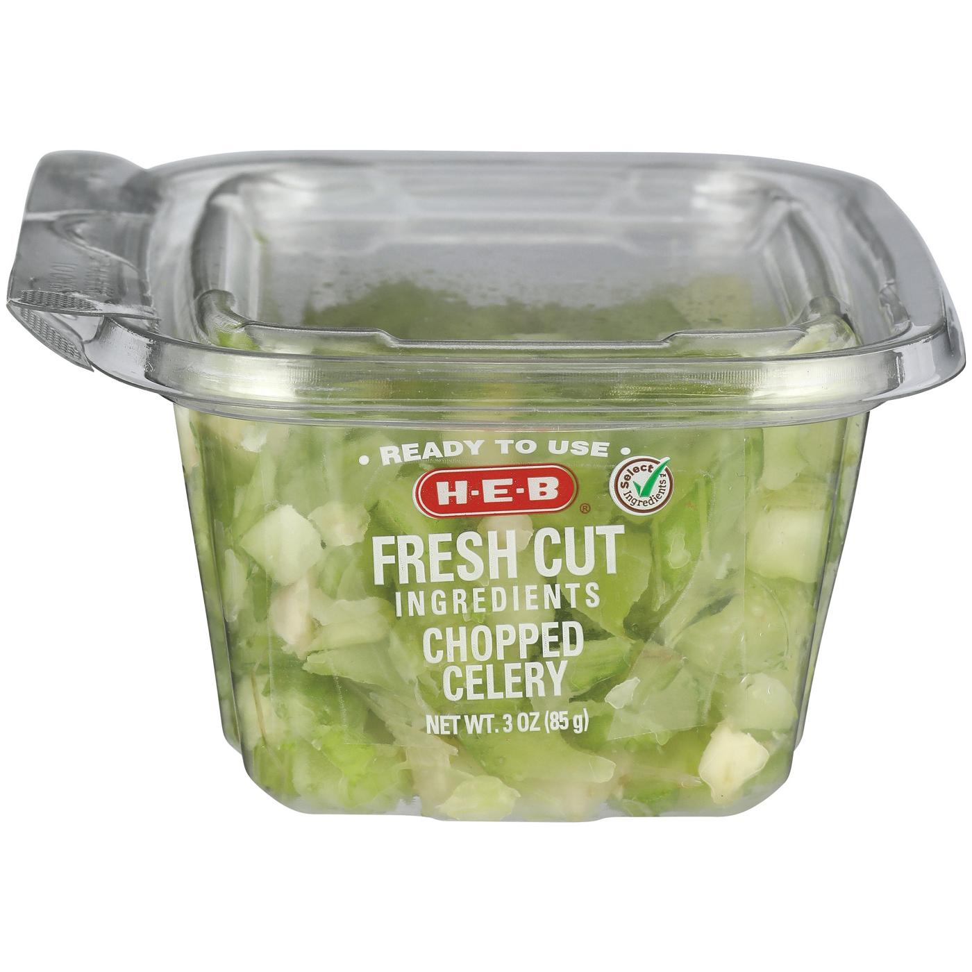 H-E-B Fresh Chopped Celery - Single Serve; image 1 of 2