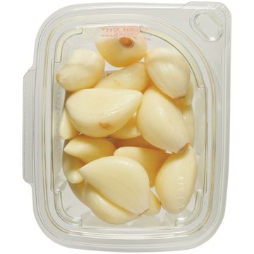 H-E-B Fresh Peeled Garlic Cloves - Single Serve, 3 oz