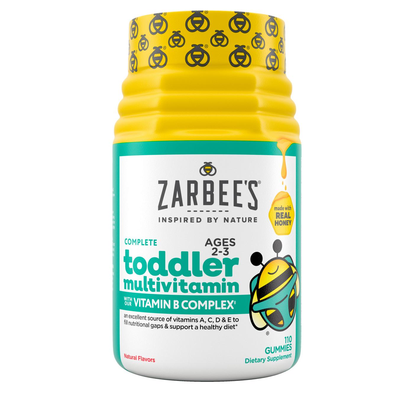 Zarbee's Kid's Complete Toddler Multivitamin Gummies; image 1 of 8