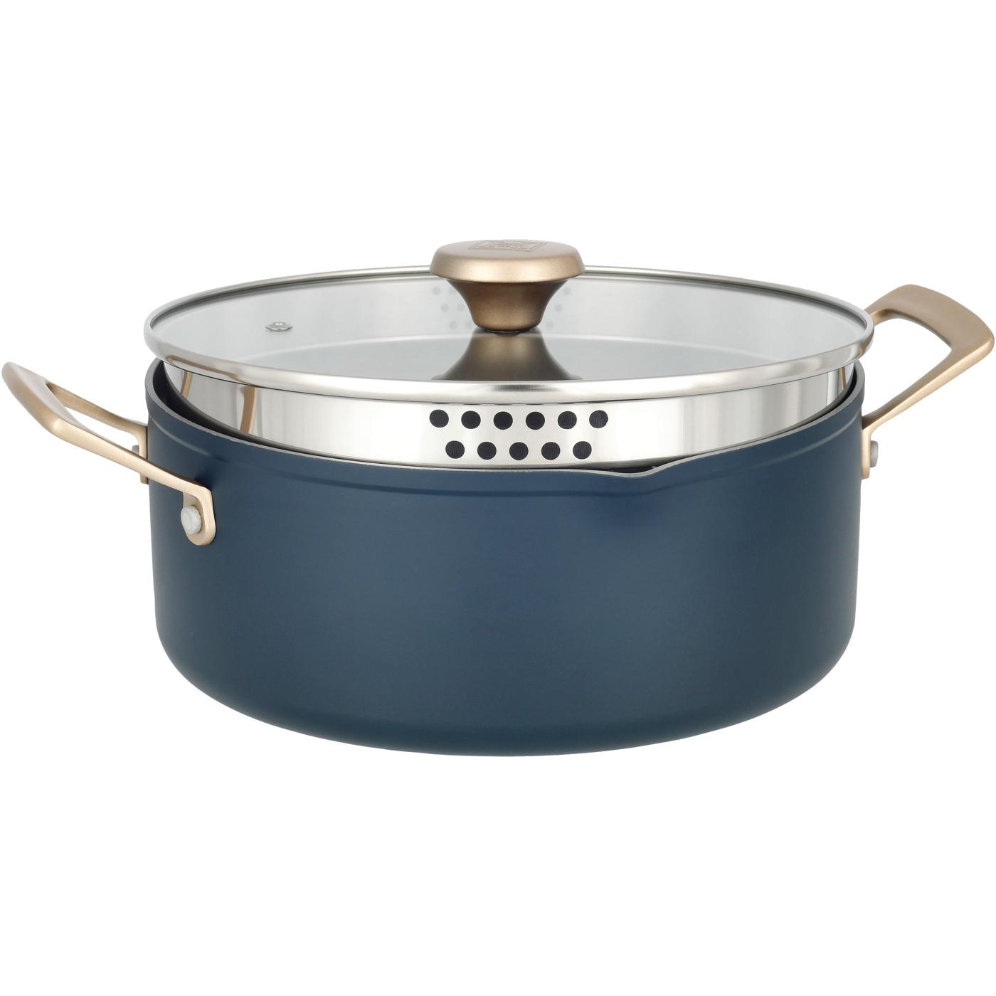 Blue Diamond Triple Steel 15-Piece Cookware Set