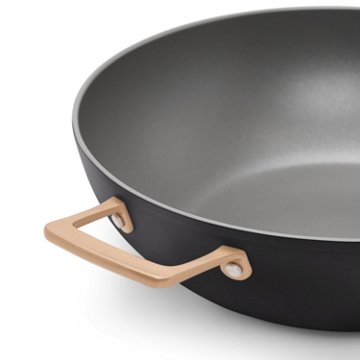 Kitchen & Table by H-E-B Non-Stick Wok - Classic Black, 12"
