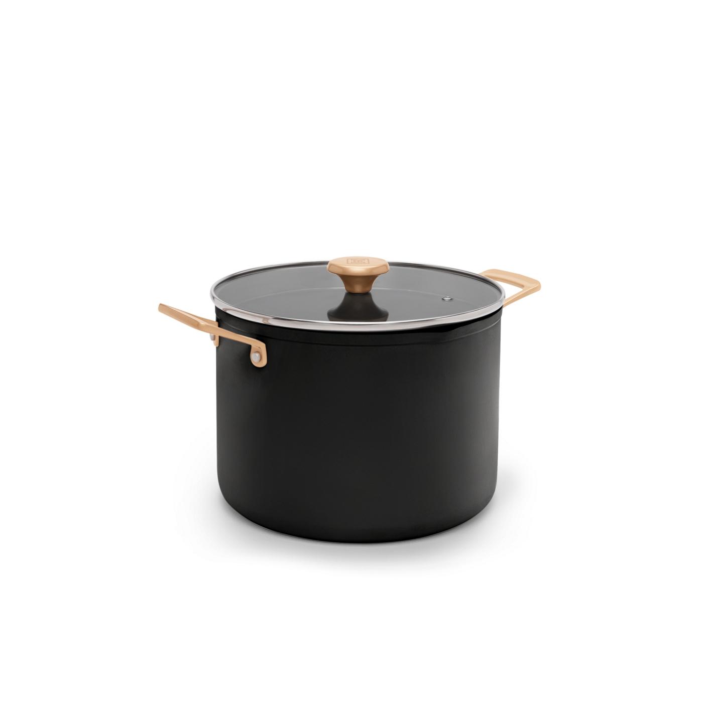 Kitchen & Table by H-E-B Non-Stick Stock Pot - Classic Black; image 3 of 3