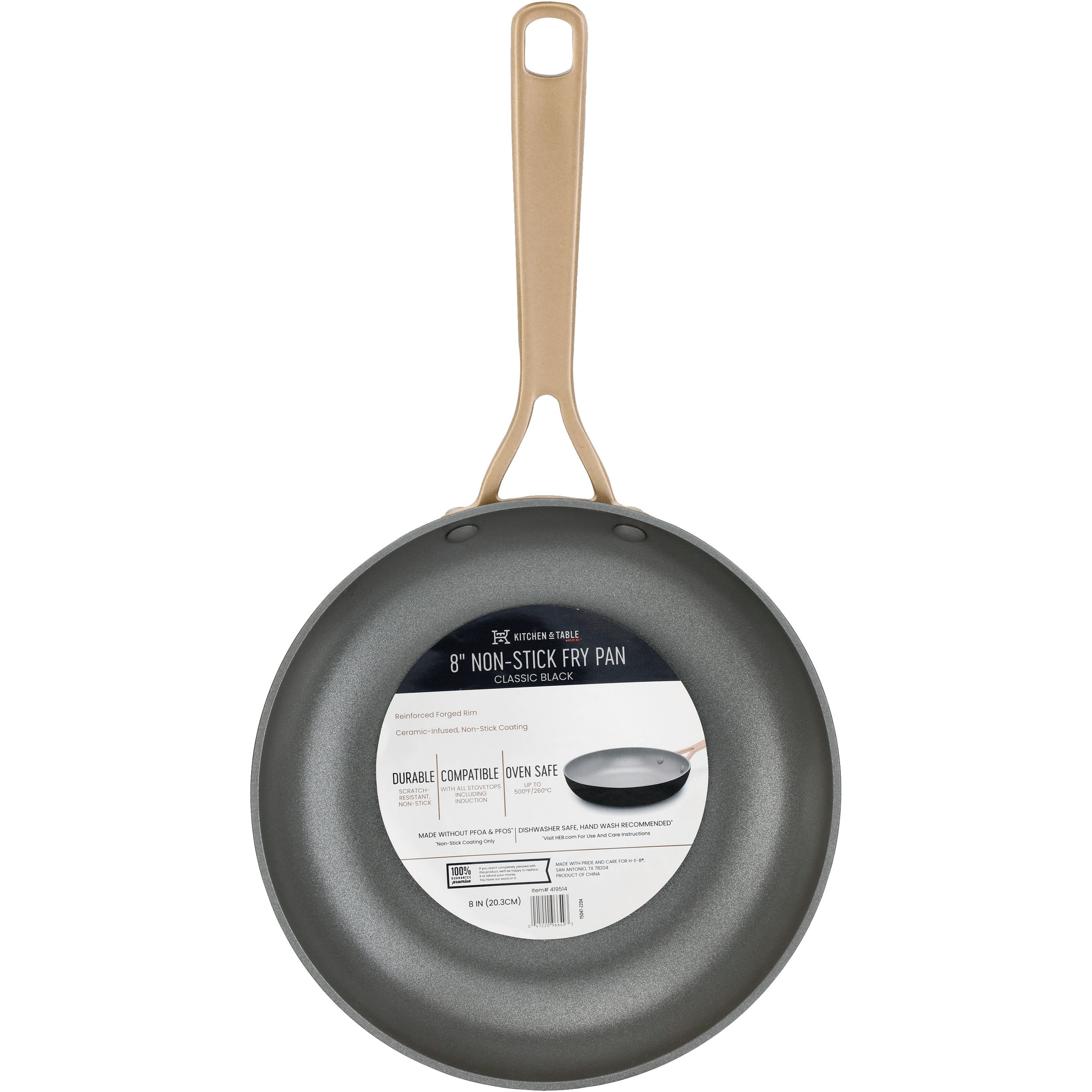 Ninja Foodi NeverStick Premium Hard-Anodized Fry Pan - Shop Frying Pans &  Griddles at H-E-B