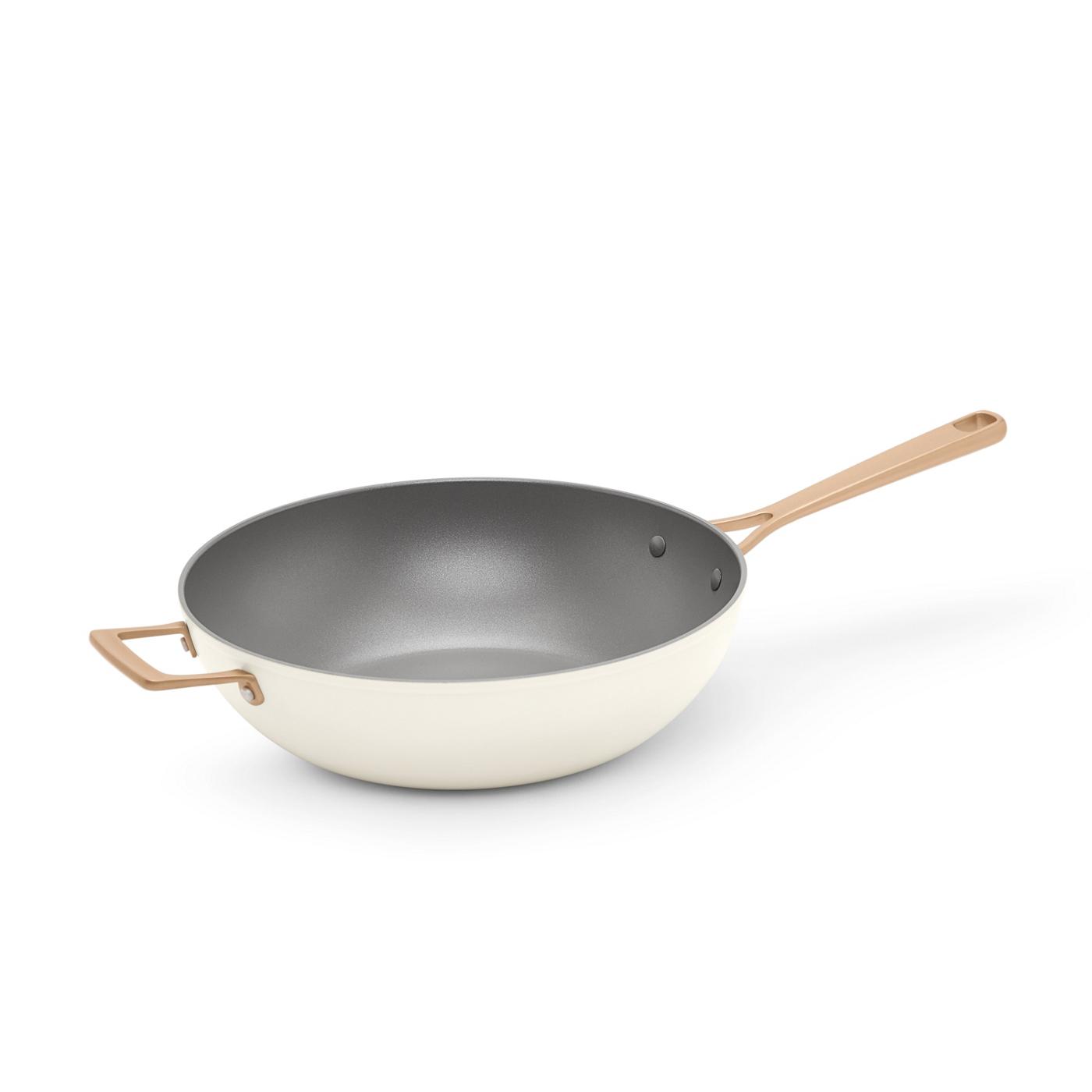 Kitchen & Table by H-E-B Enameled Cast Iron Skillet - Cloud White