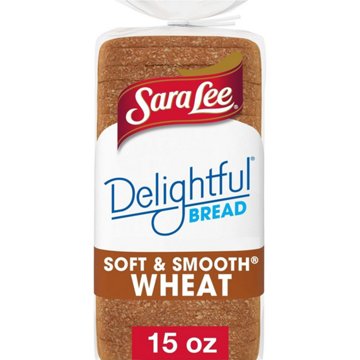 Sara Lee Delightful Soft & Smooth Wheat Bread, 15 oz