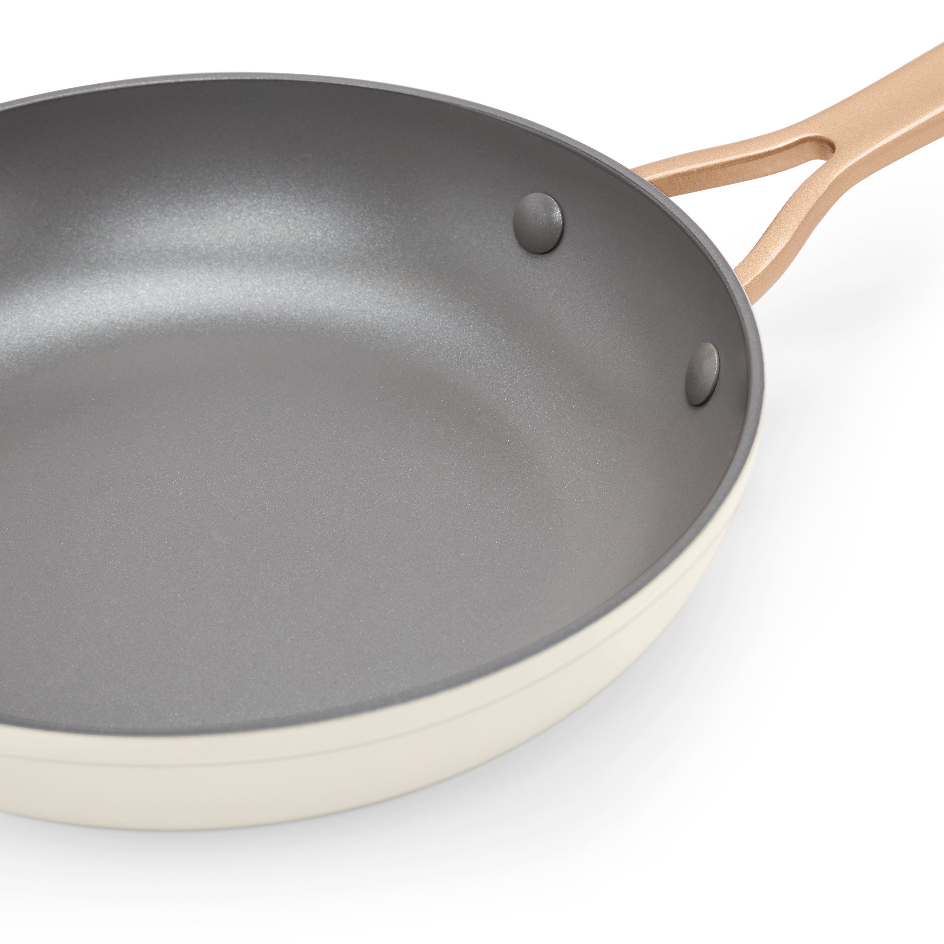 our goods Non-Stick Fry Pan - Pebble Gray - Shop Frying Pans & Griddles at  H-E-B