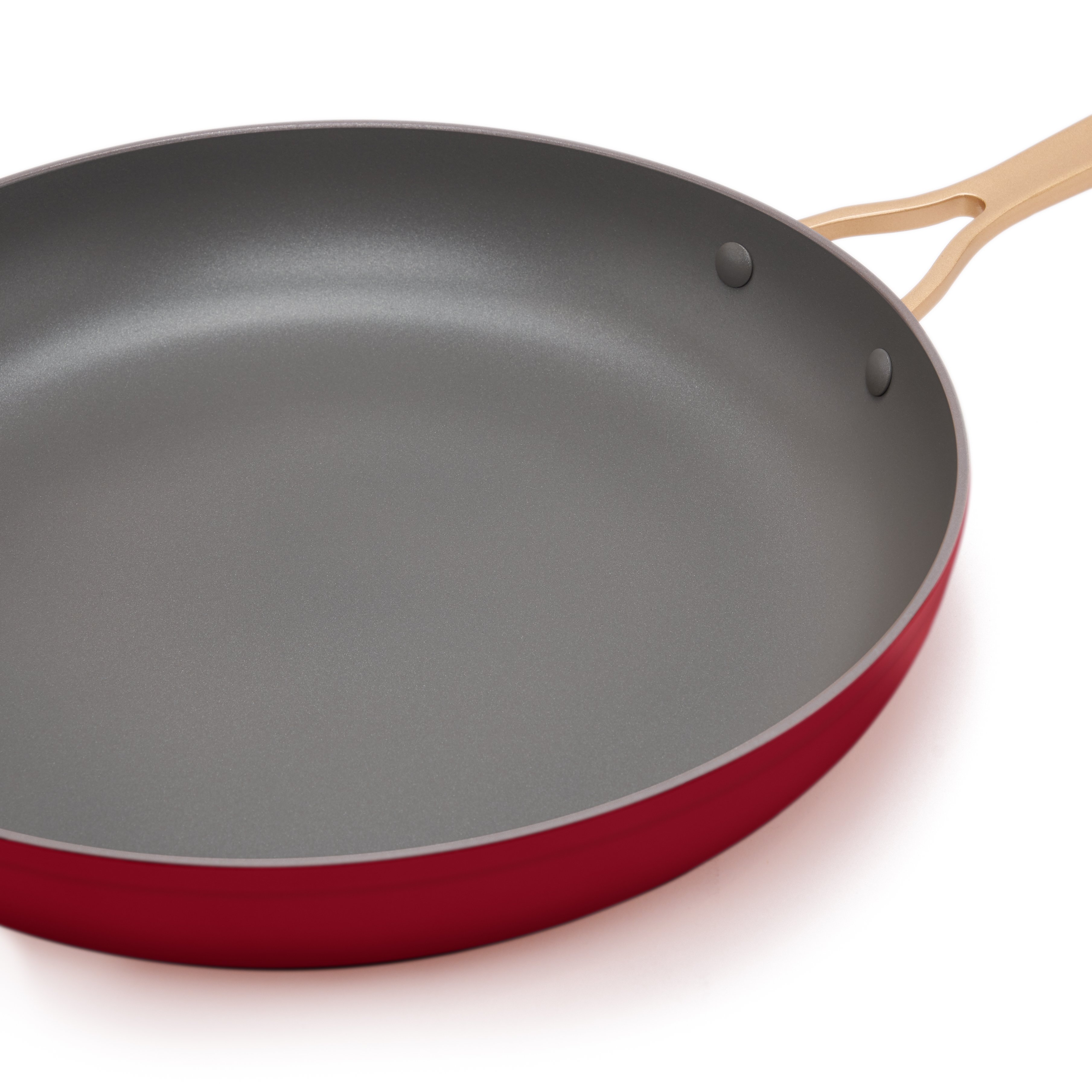 As Seen On TV Red Copper Square Pan - Shop Frying Pans & Griddles at H-E-B