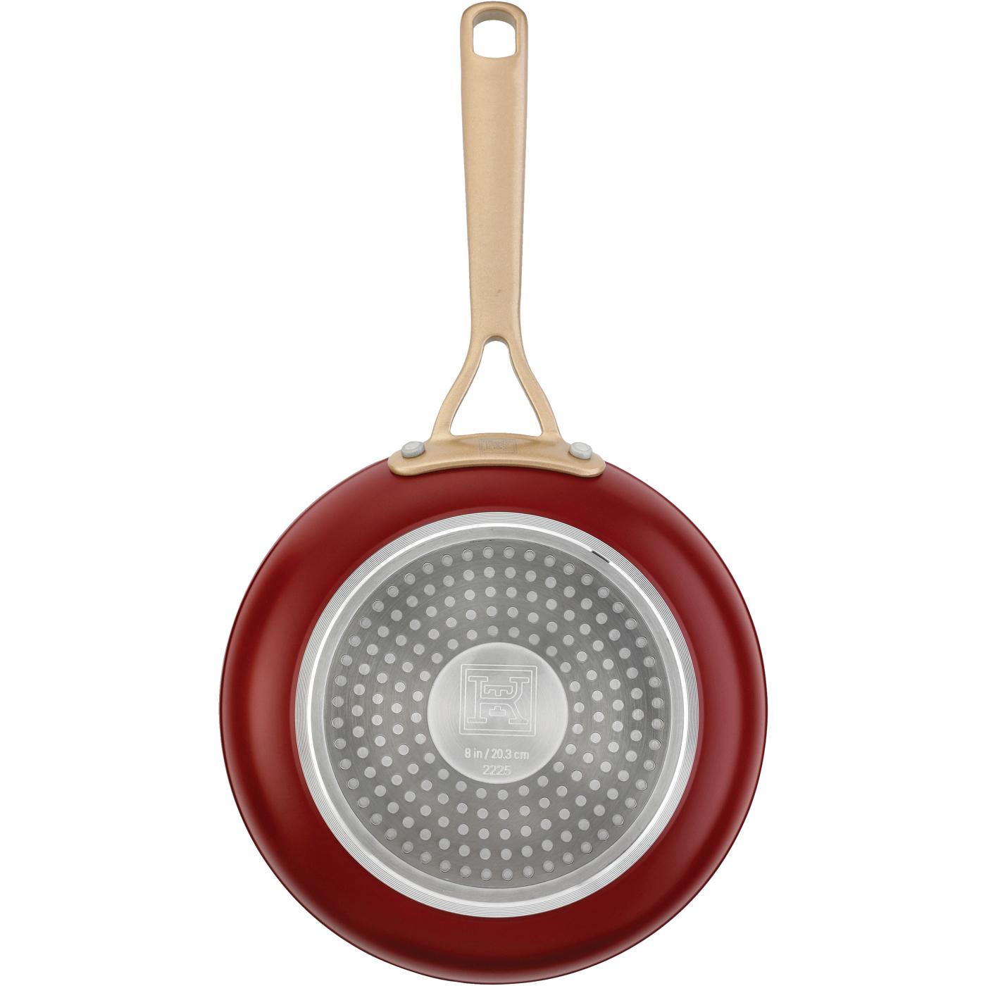 Kitchen & Table by H-E-B Non-Stick Fry Pan - Bordeaux Red - Shop Frying ...