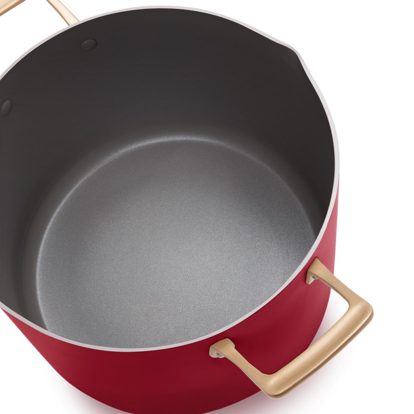 Kitchen & Table by H-E-B Enameled Cast Iron Skillet - Bordeaux Red