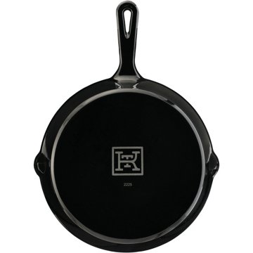 Kitchen & Table by H-E-B Enameled Cast Iron Skillet - Classic Black, 12"