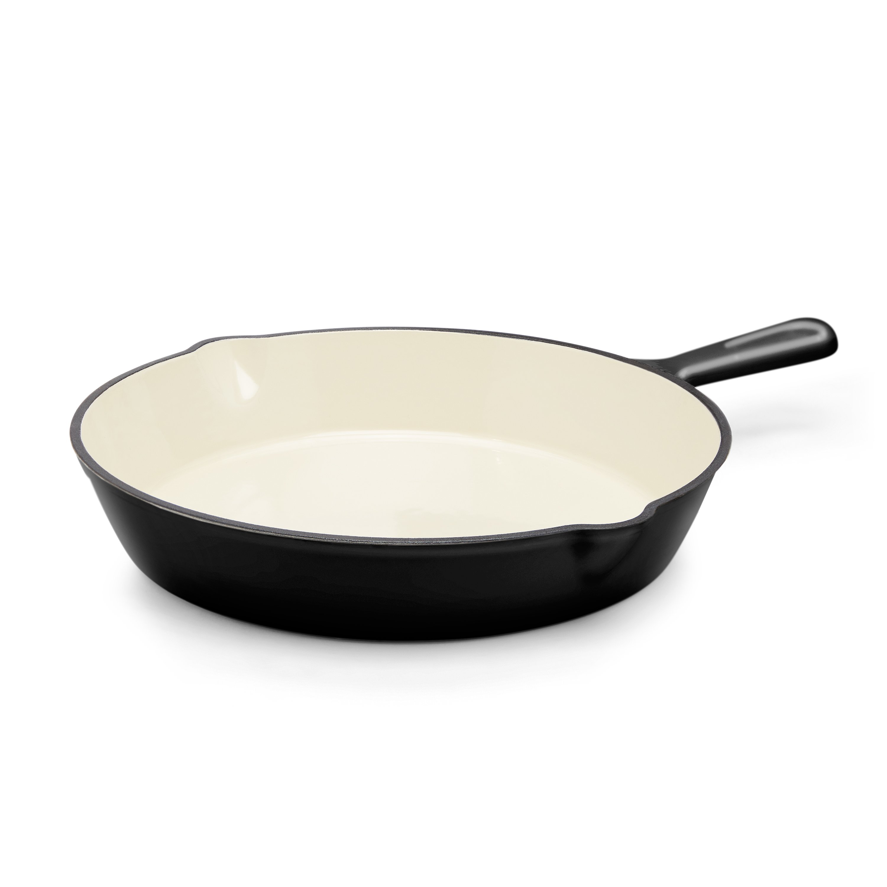 Kitchen & Table by H-E-B Enameled Cast Iron Skillet - Classic Black - Shop  Frying Pans & Griddles at H-E-B