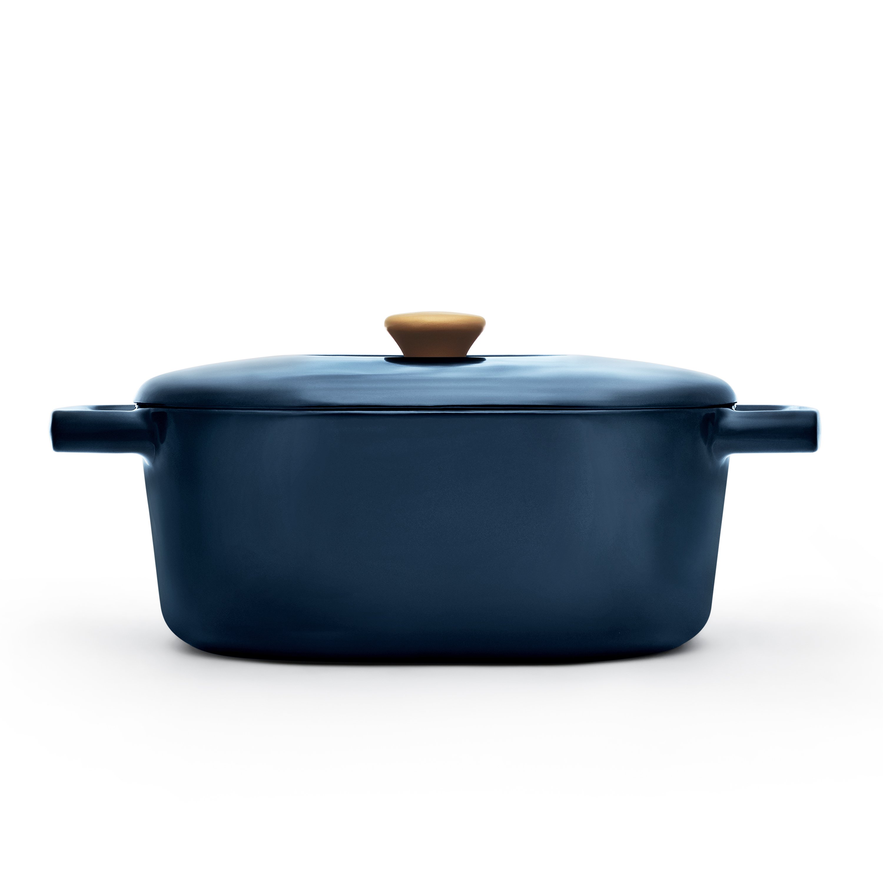 Kitchen & Table by H-E-B Enameled Cast Iron Dutch Oven - Ocean Blue - Shop Stock pots & sauce pans at H-E-B