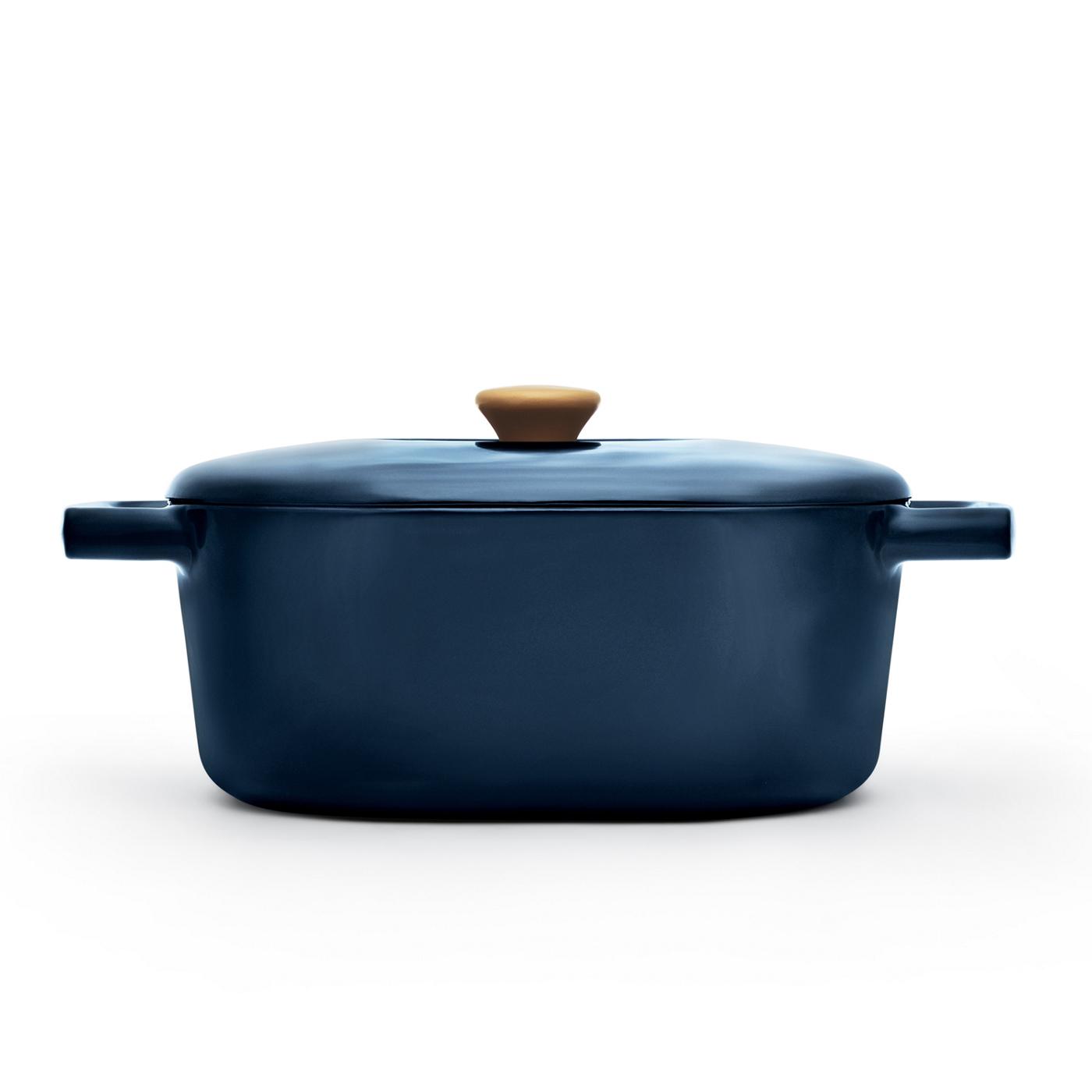 Kitchen & Table by H-E-B Enameled Cast Iron Dutch Oven - Ocean Blue; image 1 of 5