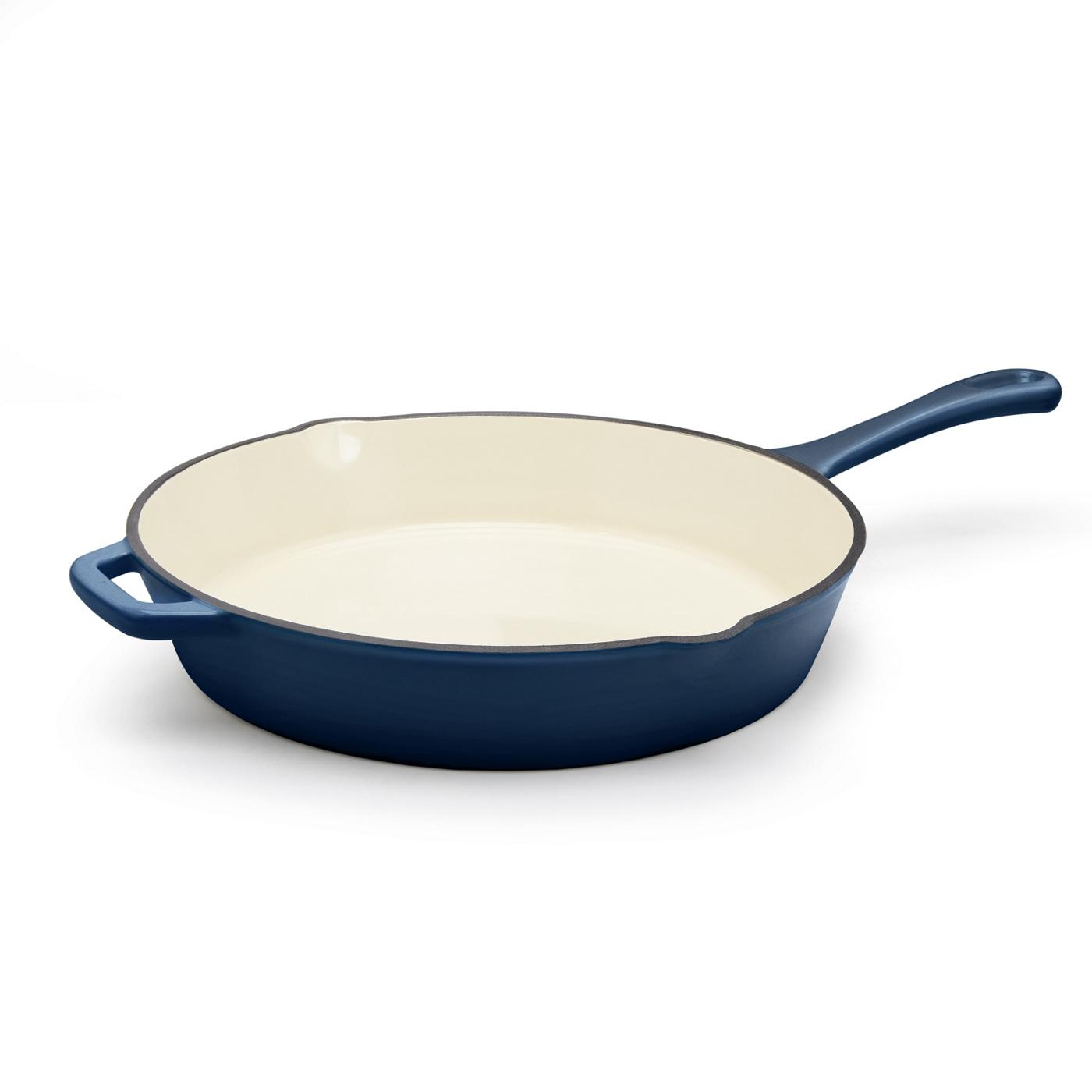 Kitchen & Table by H-E-B Enameled Cast Iron Skillet - Ocean Blue - Shop  Frying Pans & Griddles at H-E-B