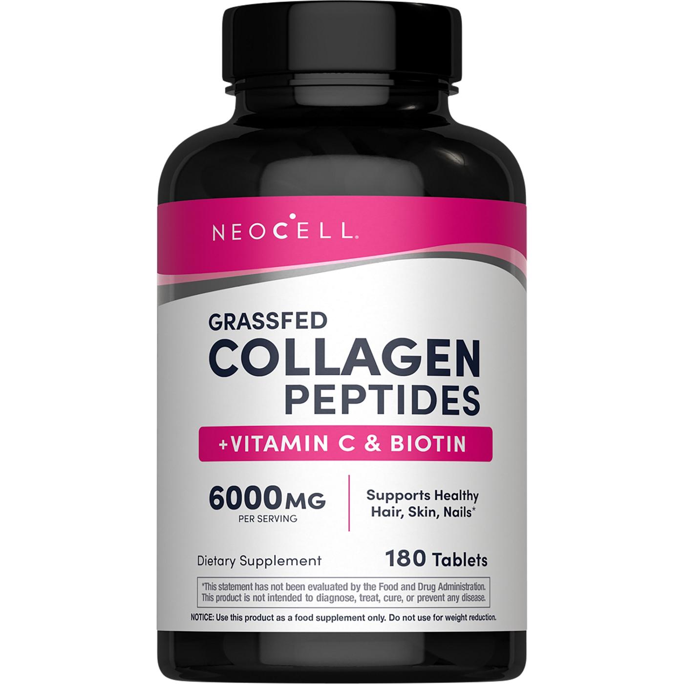 NeoCell Super Collagen + Vitamin C & Biotin Tablets; image 1 of 4