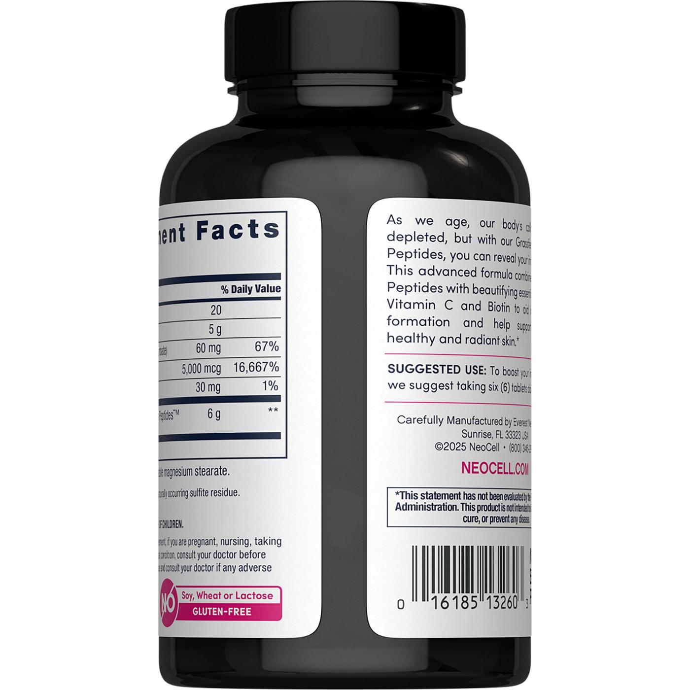 NeoCell Super Collagen + Vitamin C & Biotin Tablets; image 2 of 4