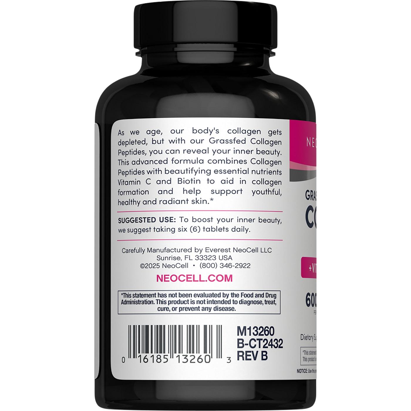 NeoCell Super Collagen + Vitamin C & Biotin Tablets; image 4 of 4