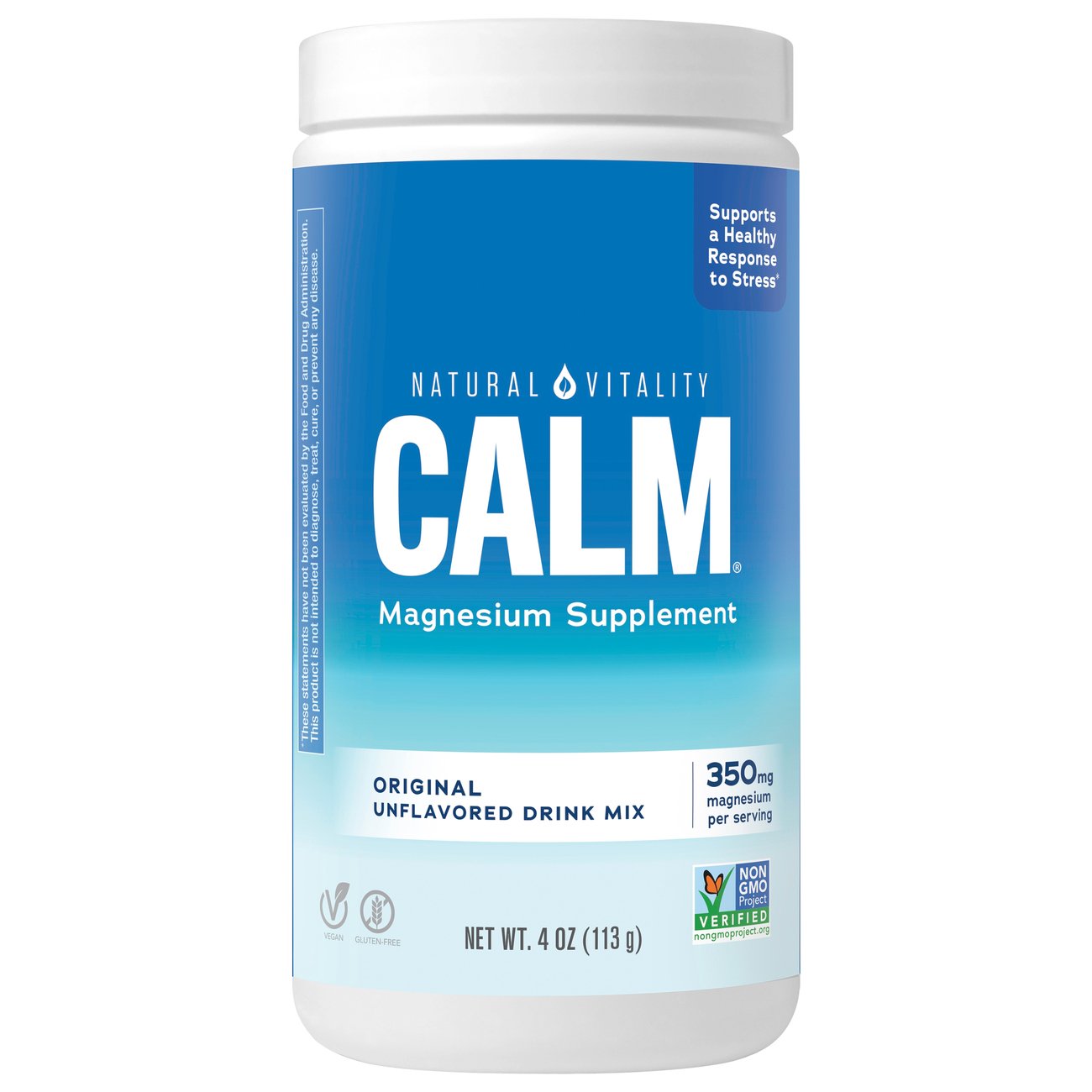 Natural Vitality Calm Magnesium Supplement Original Unflavored Shop