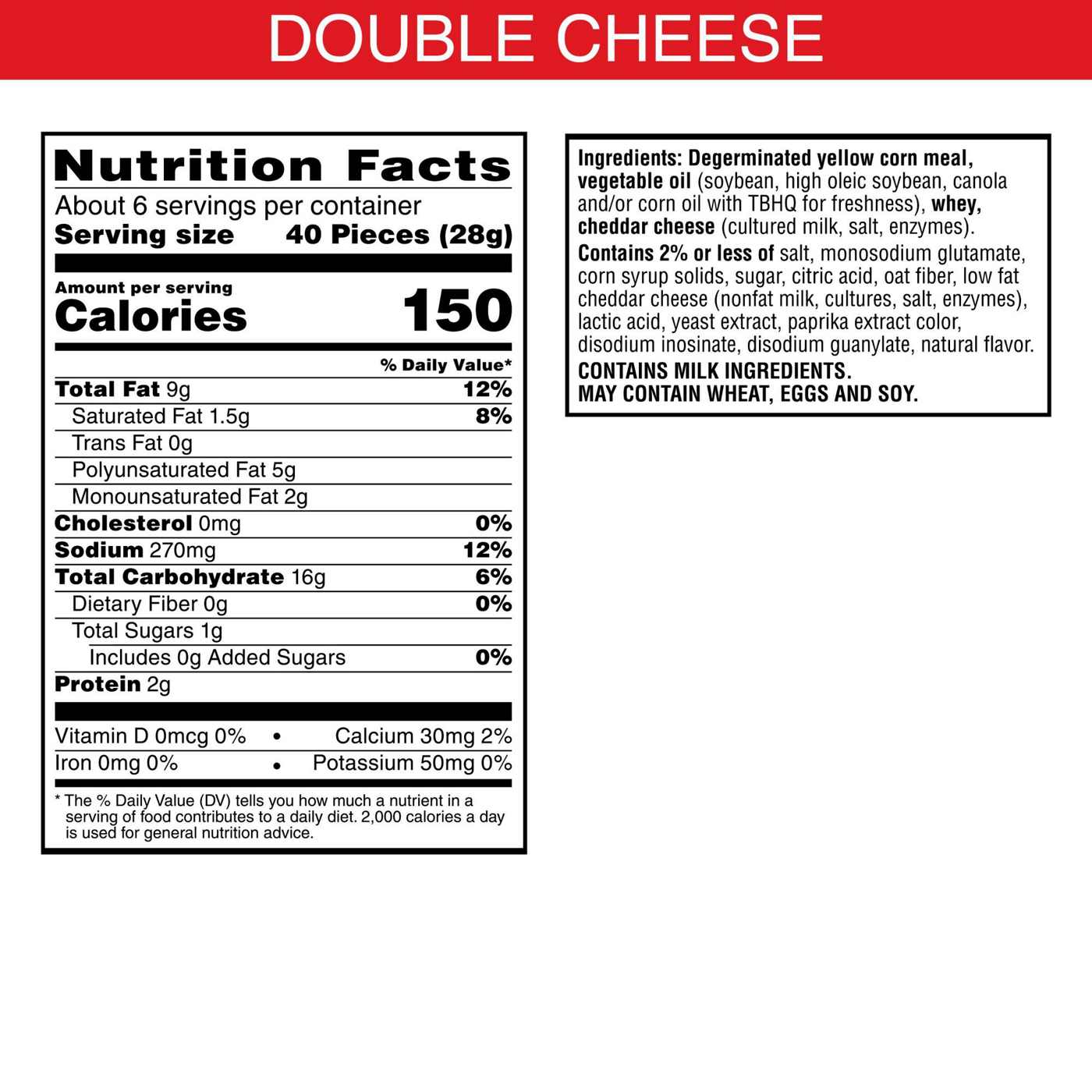 Cheez-It Puff'd Double Cheese Cheesy Baked Snacks; image 4 of 5