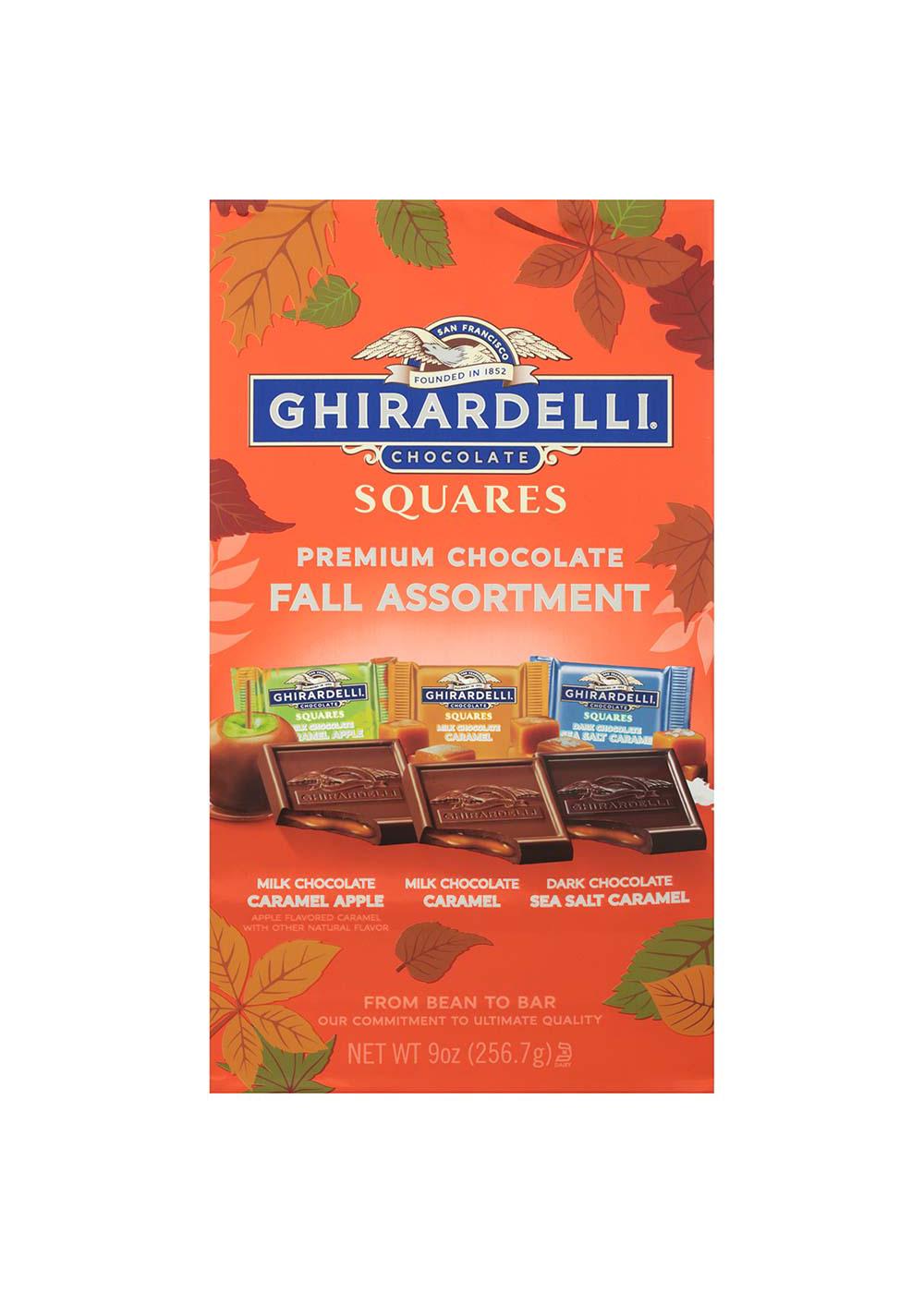 Ghirardelli Premium Chocolate Fall Assorted Caramel Squares; image 1 of 3