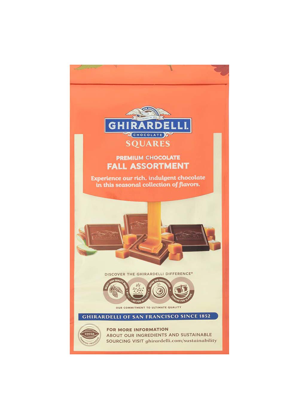 Ghirardelli Premium Chocolate Fall Assorted Caramel Squares; image 2 of 3