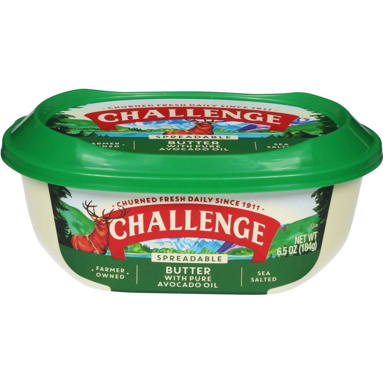 Challenge Spreadable Sea Salted Butter with Pure Avocado Oil, 6.5 oz