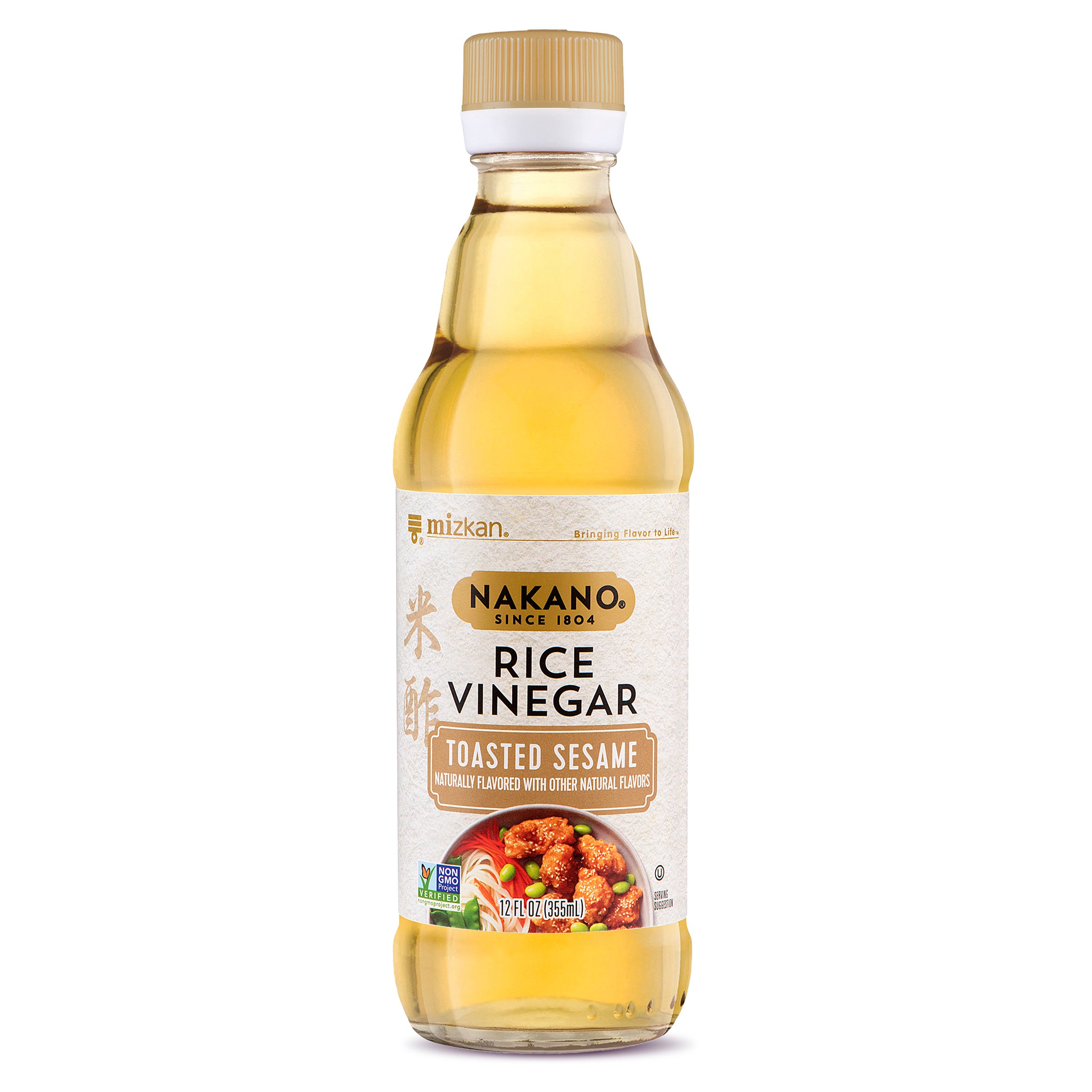 Nakano Toasted Sesame Rice Vinegar Shop Dressing, Oil & Vinegar at HEB