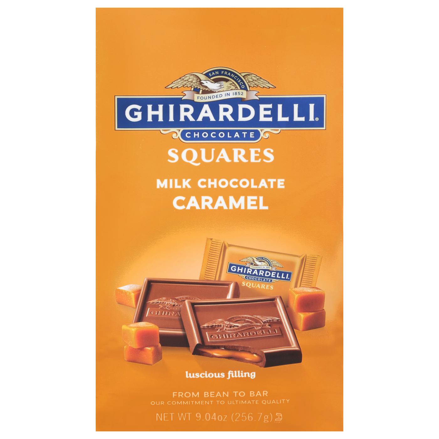 Ghirardelli Milk Chocolate Caramel Squares; image 1 of 3