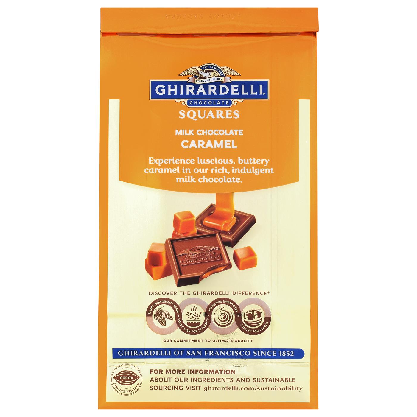 Ghirardelli Milk Chocolate Caramel Squares; image 3 of 3