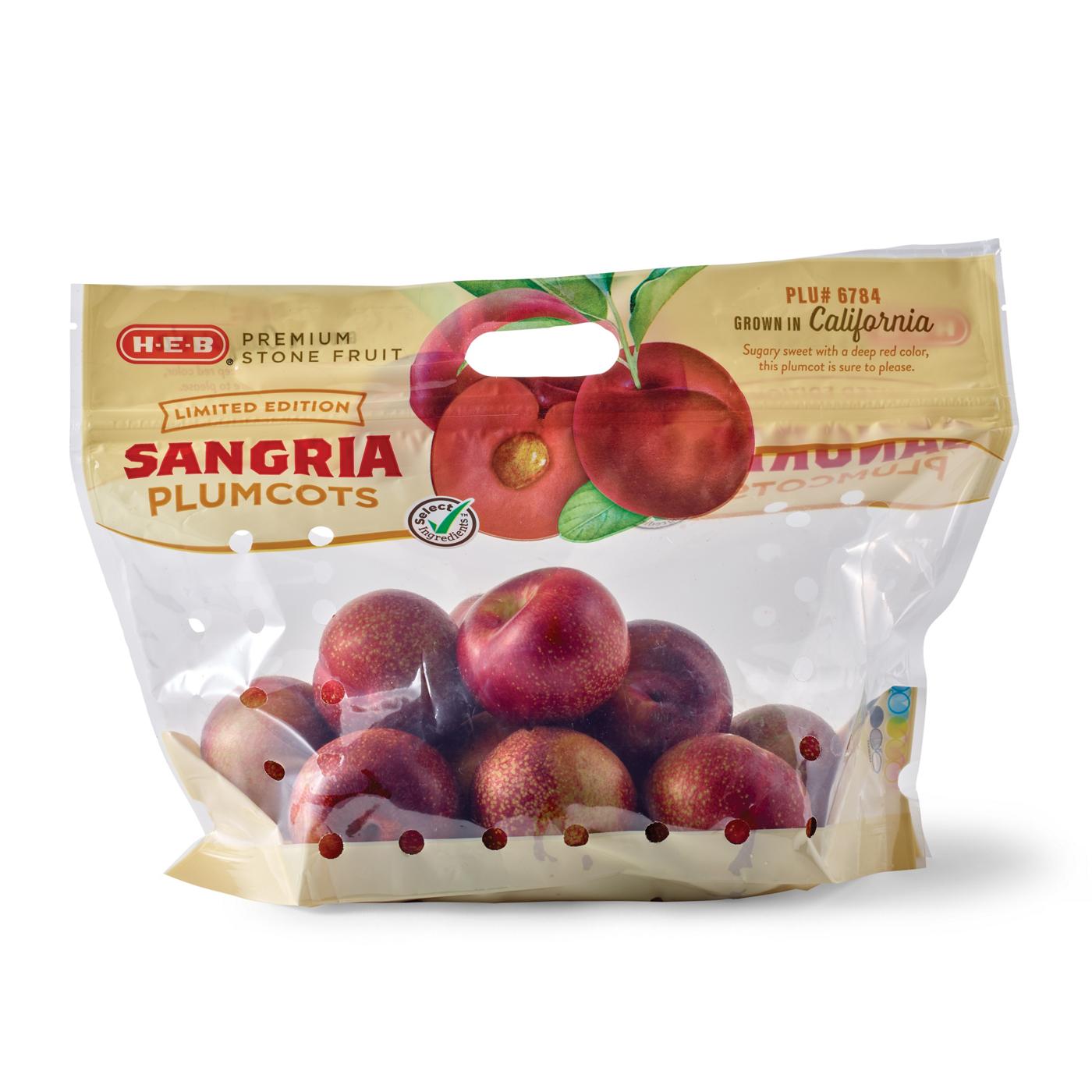 HEB Fresh Premium Sangria Plumcots Shop Peaches, plums & apricots