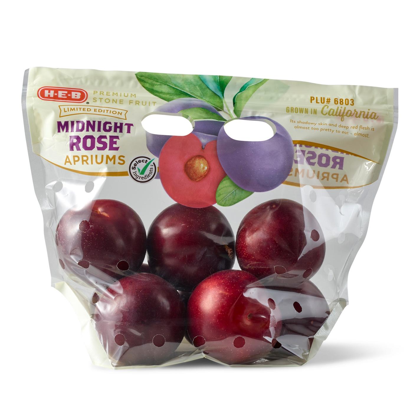 H-E-B Fresh Premium Midnight Rose Apriums; image 1 of 3