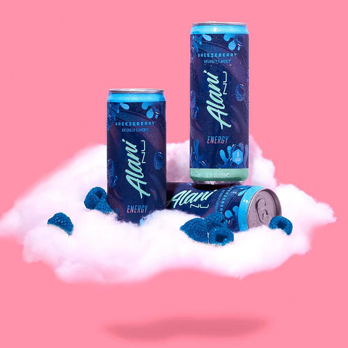 Alani Nu Zero Sugar Breezeberry Energy Drink 12 oz Cans Shop Diet & Fitness at HEB