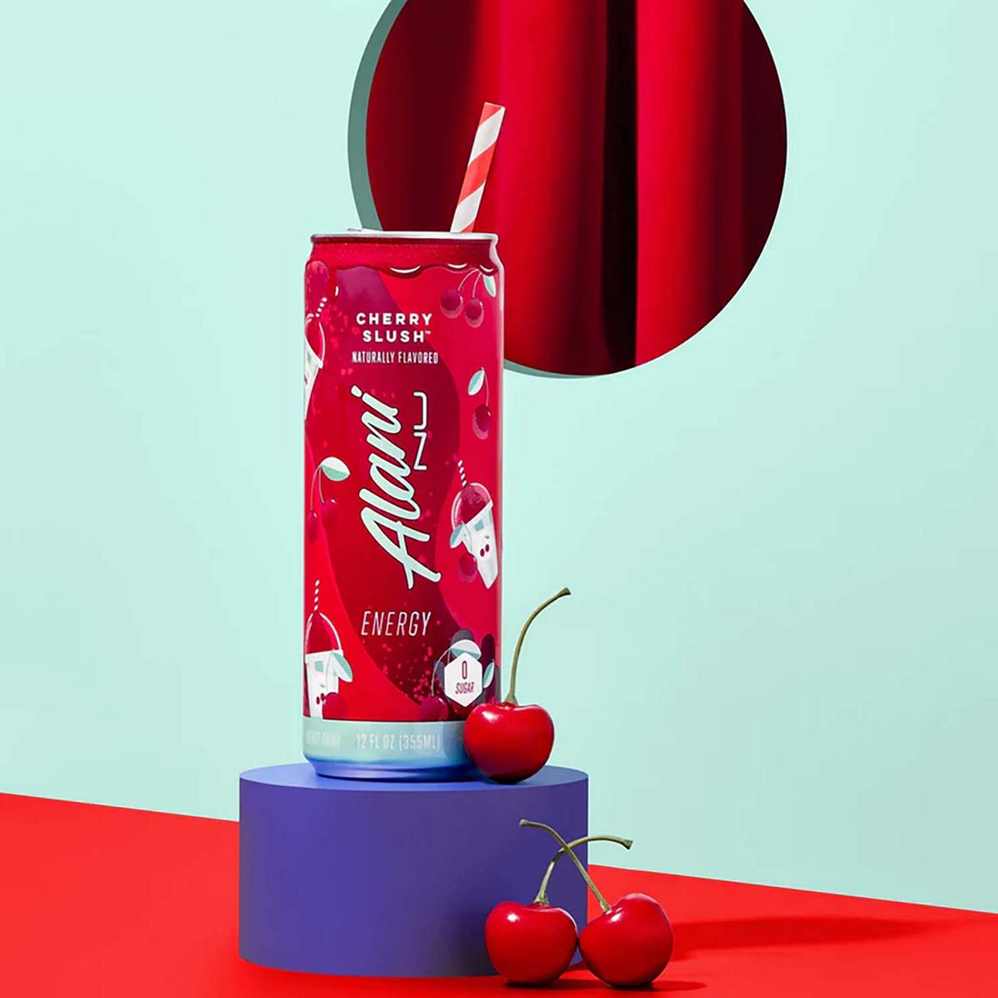 Alani Nu Zero Sugar Cherry Slush Energy Drink 12 oz Cans Shop Diet & fitness at HEB