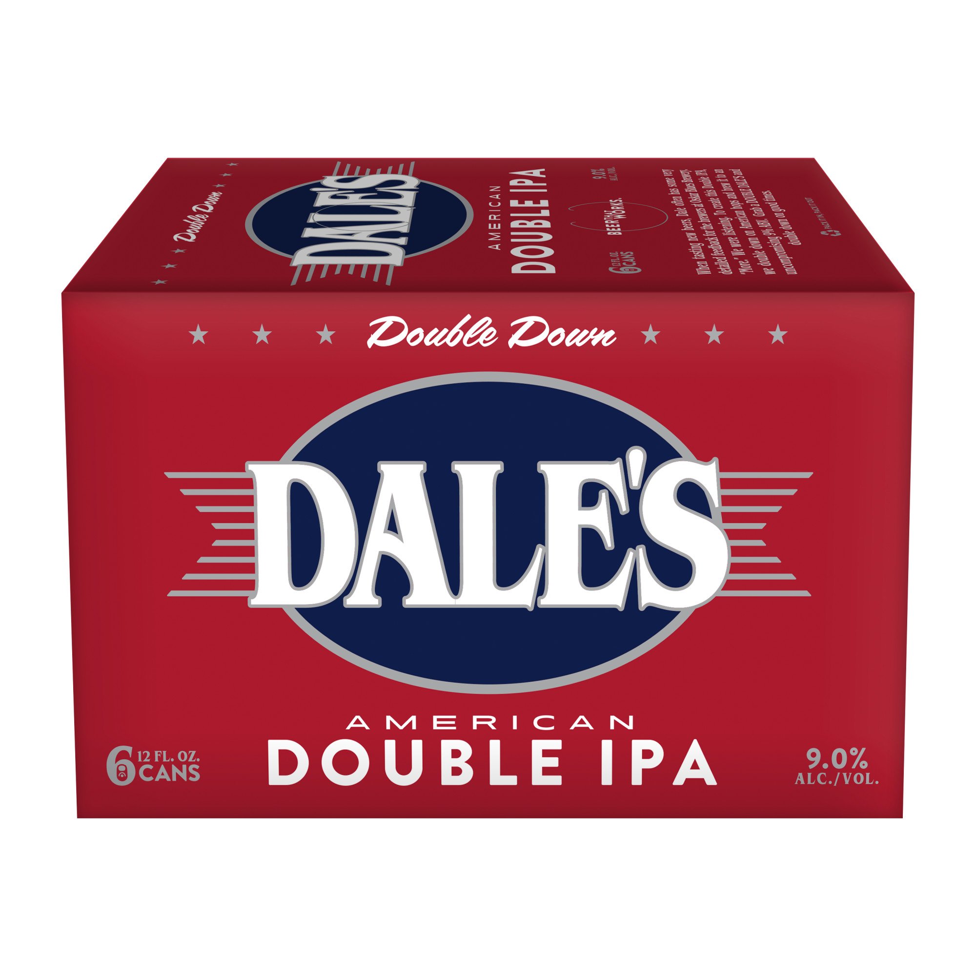 Oskar Blues Double Down Dale's American IPA Beer 12 oz Cans Shop Beer