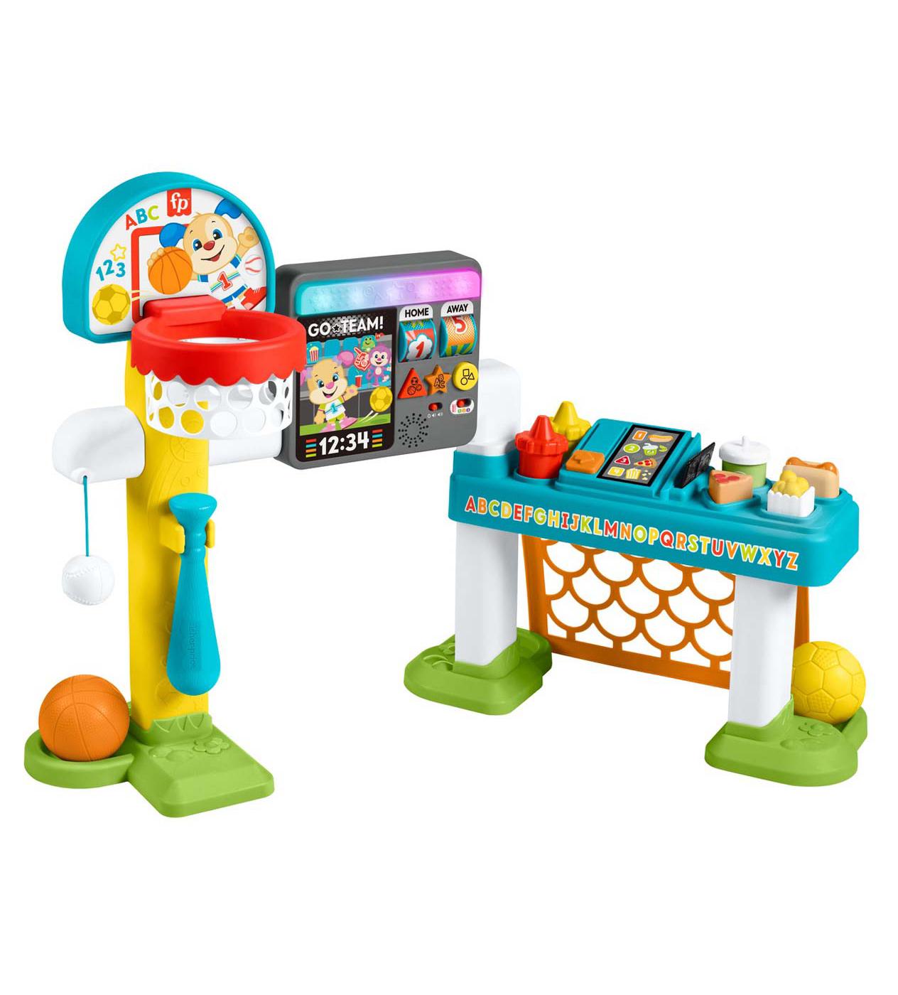 Fisher-Price Laugh & Learn 4-in-1 Game Experience Playset; image 1 of 2