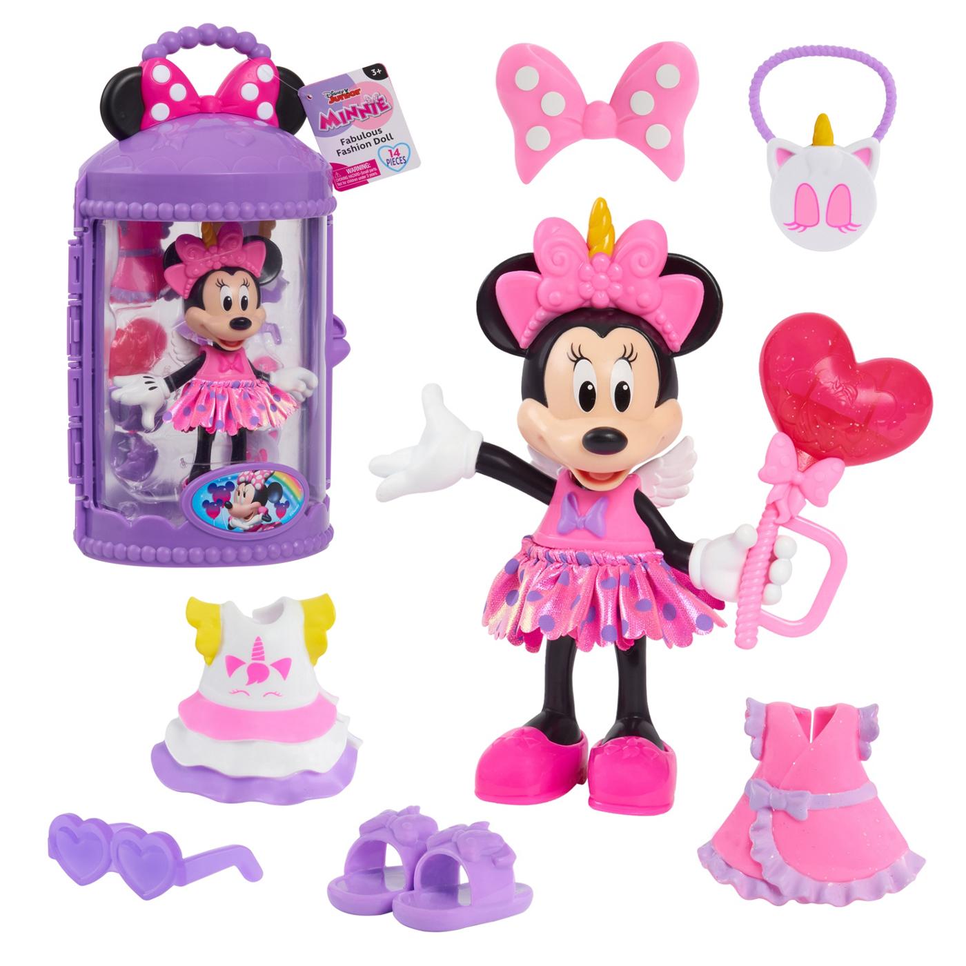 Disney Junior Minnie Mouse Fabulous Fashion Doll; image 3 of 3