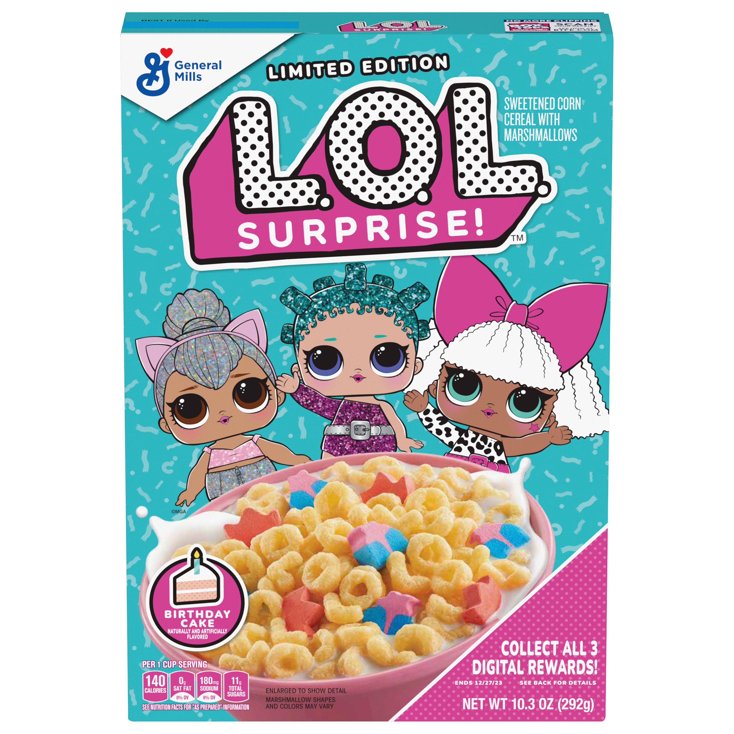 General Mills LOL Surprise Doll Cereal - Shop Cereal at H-E-B