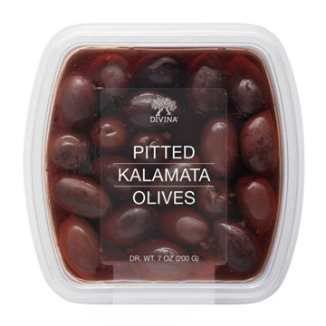 Divina Pitted Kalamata Olives, 7 oz