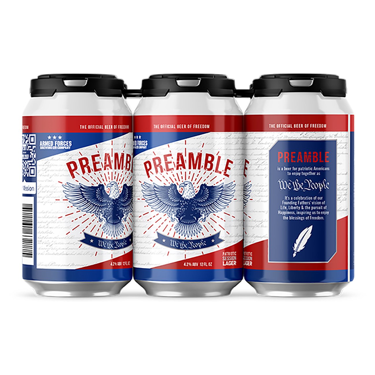 Armed Forces Brewing Company Preamble 12 oz Cans Shop Beer at HEB