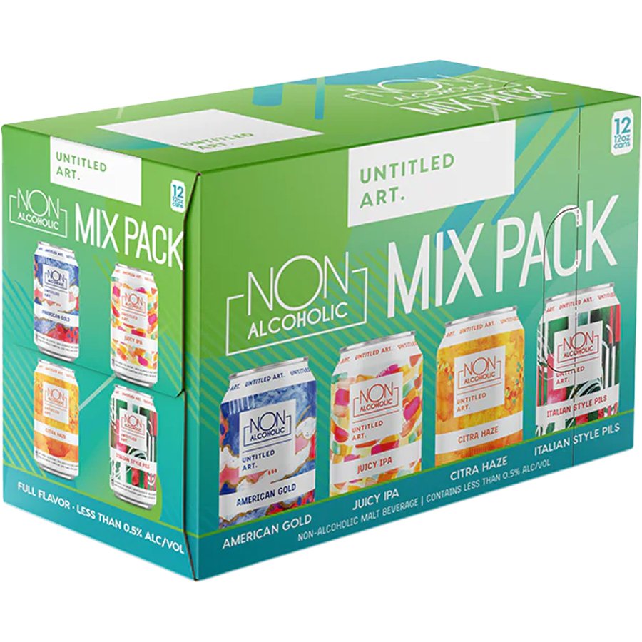 Untitled Art Non-Alcoholic Mix Pack 12 pk Cans, 12 oz | Central Market ...
