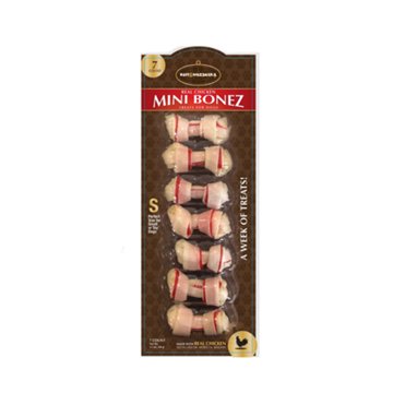 Ruff & Whiskerz Mini Bonez Dog Treats, 7 ct
