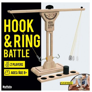 Buffalo Games Hook & Ring Battle Game
