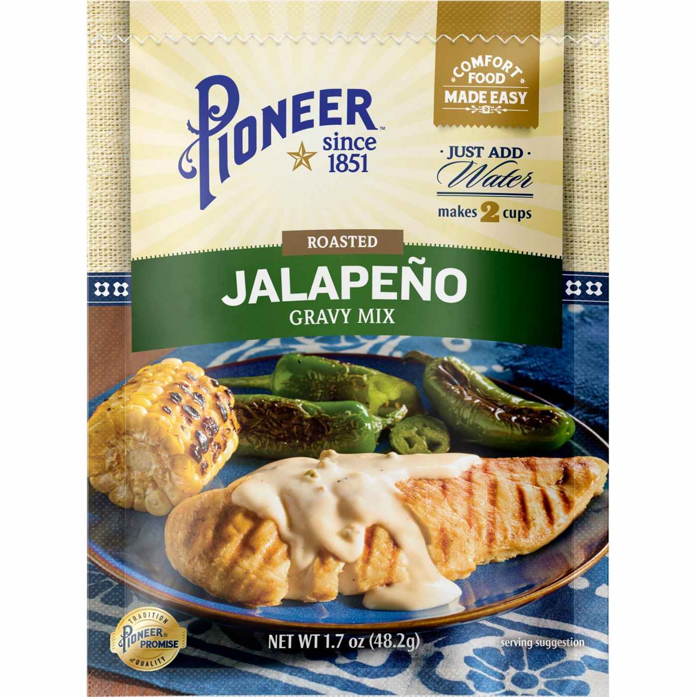 Pioneer Roasted Jalapeno Gravy Mix; image 1 of 3