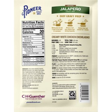 Pioneer Roasted Jalapeno Gravy Mix, 1.7 oz