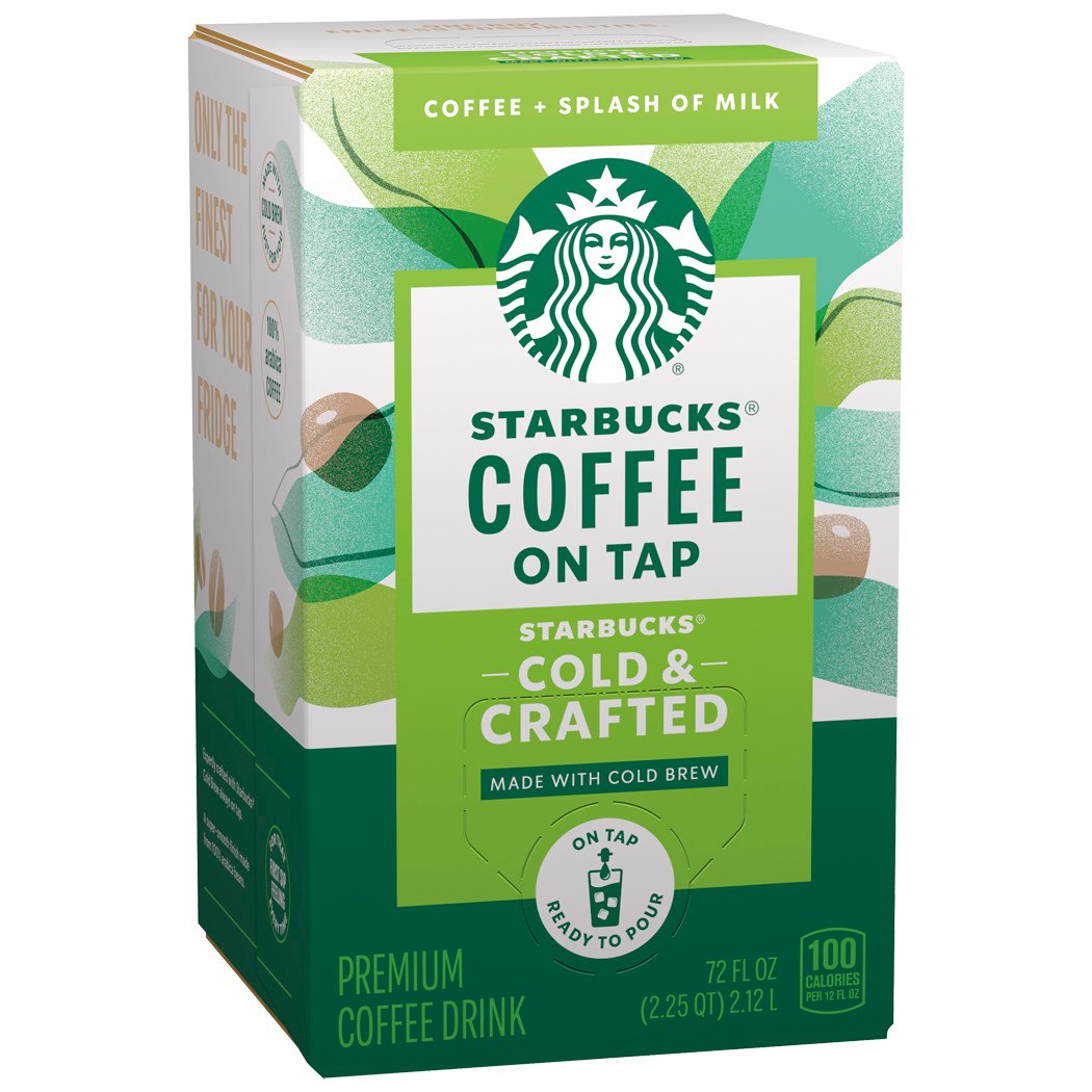 Starbucks Cold & Crafted Coffee with Milk on Tap Shop Coffee at HEB
