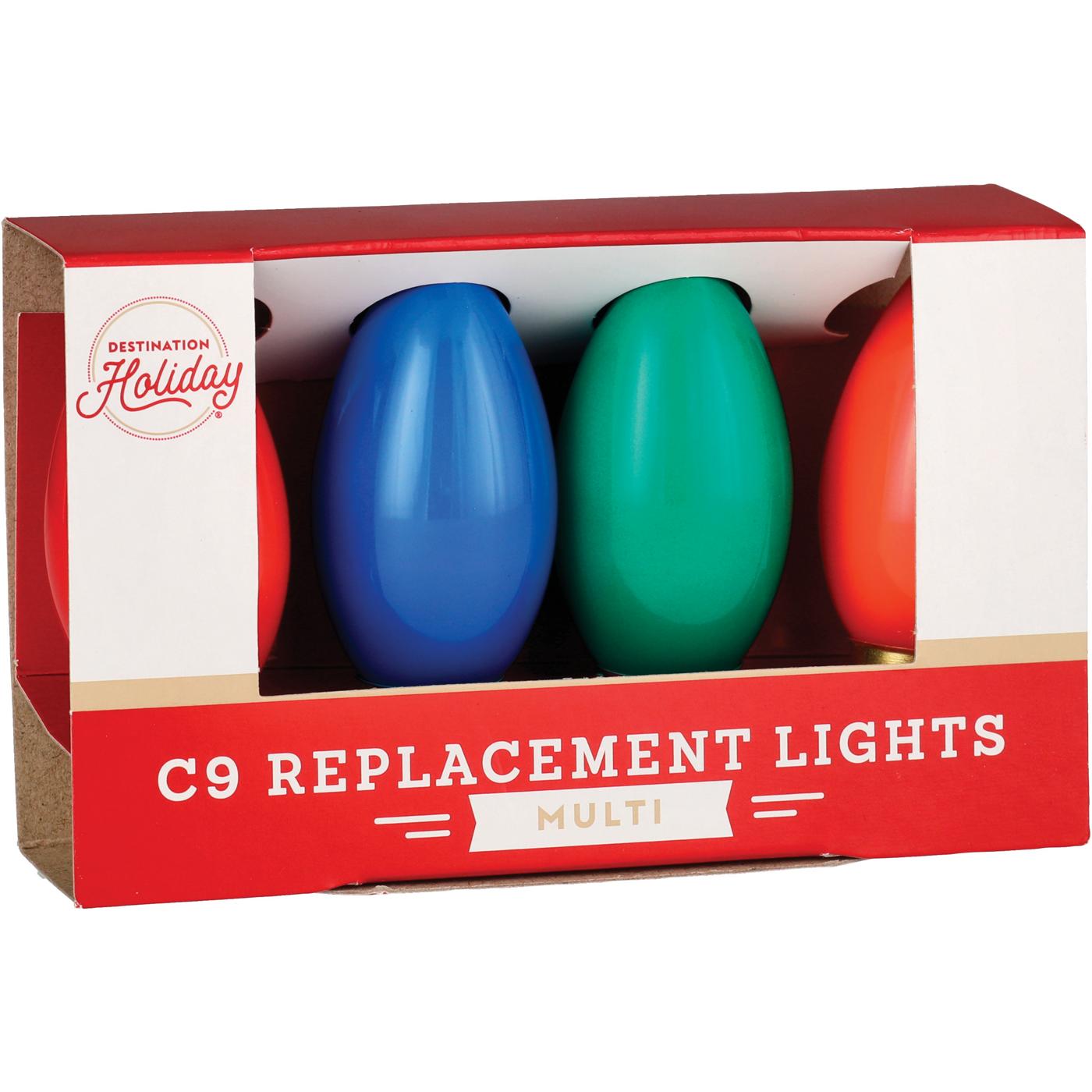 Destination Holiday C9 Replacement Christmas Lights - Clear; image 2 of 2