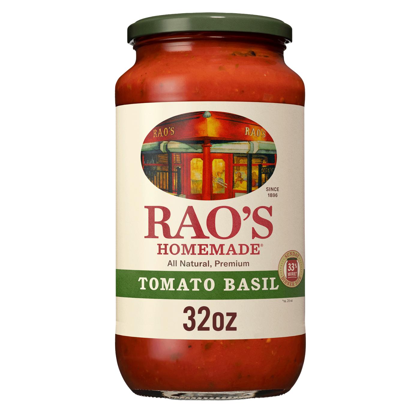 Rao's Homemade Tomato Basil Pasta Sauce; image 1 of 4
