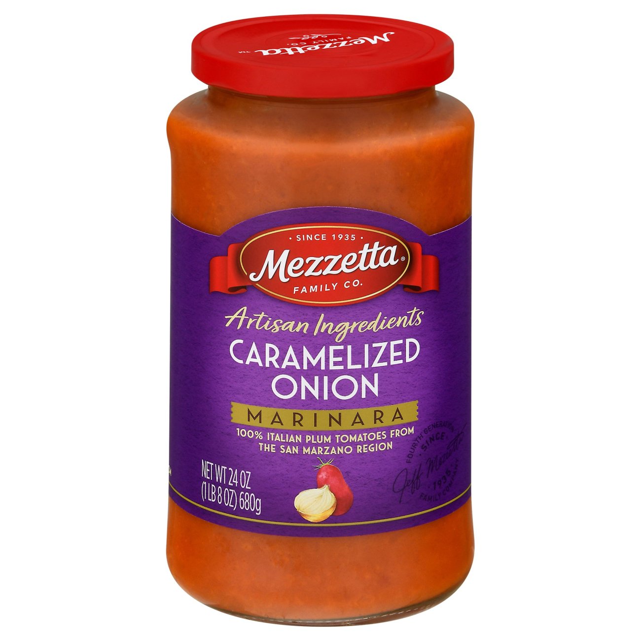 Mezzetta Caramelized Onion Marinara Sauce Shop Pasta sauces at HEB